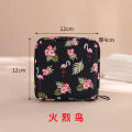 Girls Portable Sanitary Napkin Bag  Waterproof Makeup Storage Bag / Jewelry Organizer Pouch. 