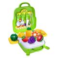 Portable Pretend Play Set Montessori Early Learning Educational Toys for Preschool Kids Ages 3-6. 