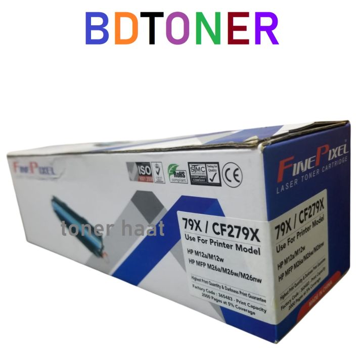 79a (CF279A) Laser Toner Cartridge M12a, M12w, MFP M26a, MFP M26nw (2000Page@5%coverage)