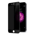 iPhone 6s Privacy Tempered Glass Screen Protector Full Coverage Anti-Spy Film 9H Hardness Upgraded Edge Protection Easy Installation Bubble Free - Black. 