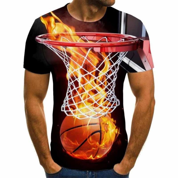 New%203d%20Tshirts%20Fire%20Flame%20T%20shirt%20Men%20Women%20Summer%20Casual%20Colorful%20Fire%20Tops%20Hip%20Hop%20Streetwear%20Black%20Smog%203D%20T%20shirts%20-%20Image%202