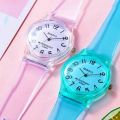 Student Transparent Digital Watch Candy Color Waterproof Women Lover Watches Sports Electronic Wrist Watch Clock Wristwatch 2022. 