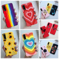 For Vivo Y12s Y11s Y12a Case V2026 V2028 Popular Love Heart Flower Soft TPU Back Cover For Vivo Y 12 s Y12s 2021 Fundas.
