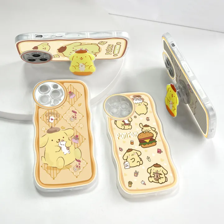 AMORVOR%20for%20Redmi%20Note%2010%20Pro%20/%20Note%2010%20Pro%20Max%20Back%20Cover%20(With%20Free%20Holder)%20Cute%20Lovely%20Soft%20Wavy%20Phone%20Case%20Camera%20Protection%20Transparent%20TPU%20Soft%20Cover%20-%20Image%203