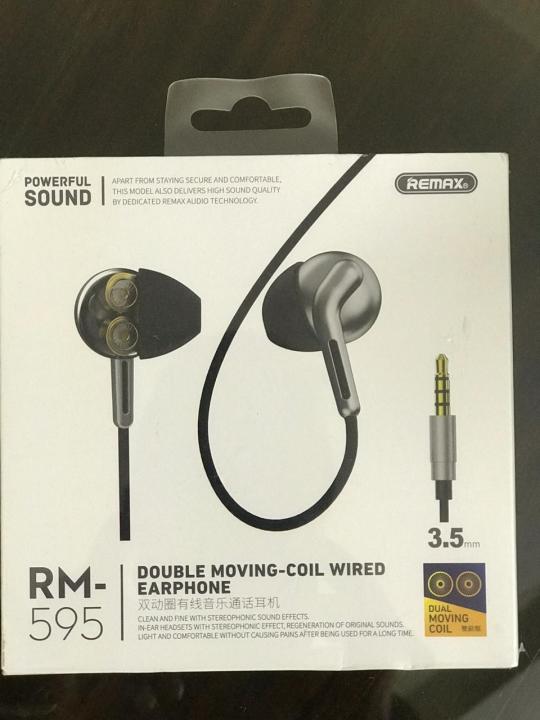 Remax Earphone RM: 595