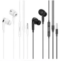 Hoco M101 Pro Crystal Joy Wire-controlled Earphones 3.5mm Ear Phone with Microphone. 