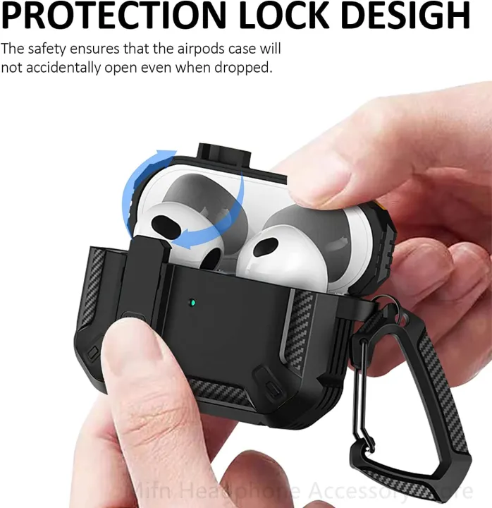 carbon%20fibre%20for%20Airpods%20Pro%202%20Case%20With%20Switch%20headset%20Case%20Shockproof%20Cover%20For%20Men%20Case%20for%20Airpods%20Pro%201%202%20Airpod%203%20Case%20Solo%20Yolo%20-%20Image%202