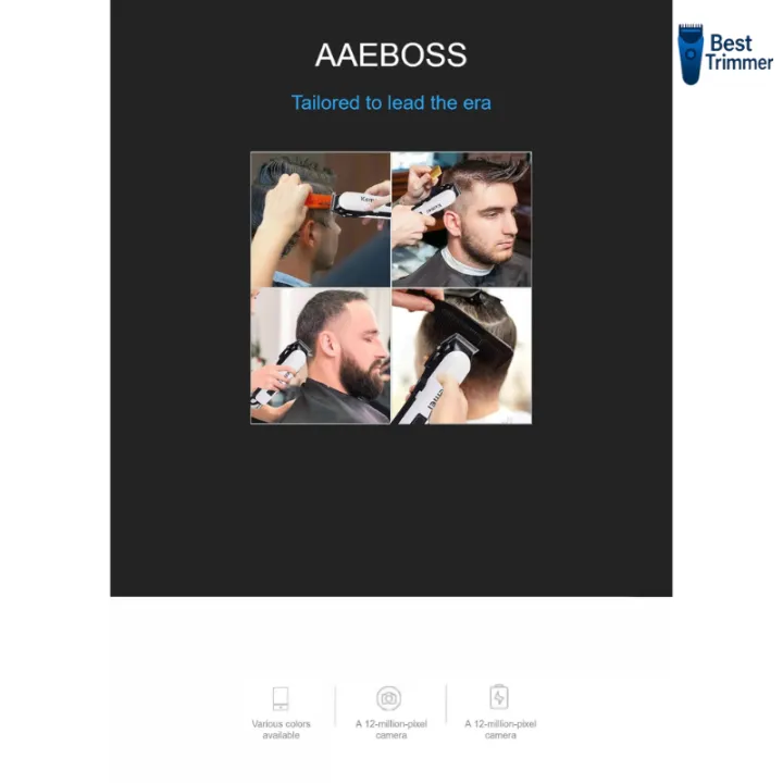 Kemei%20KM-809A%20Digital%20AC/DC%20Electric%20Rechargeable%20Professional%20Hair%20Clipper%20Trimmer%20-%20Image%204