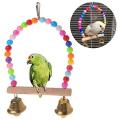 Hanging Parrot Stand - Bird Toy. 
