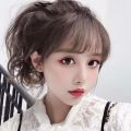Hair Band Air Bangs Girls Korean Style Instafamous Hairband Bangs Integrated Hair Fixer Invisible Eyebrow Bangs Head Weft Wig.