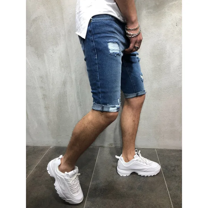 Elegantstunning%20Men%20Denim%20Shorts%20Summer%20Slim%20Fit%20Casual%20Cropped%20Pants%20Middle%20Waist%20Straight%20Sports%20Cargo%20Jeans%20For%20Beach%20-%20Image%207