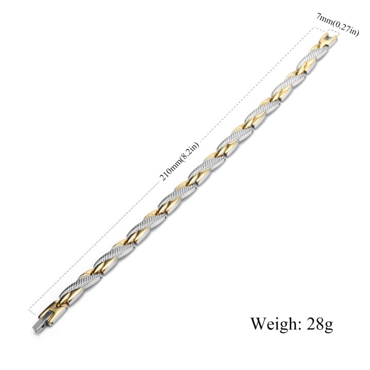 Women's%20Fashion%20Twisted%20Titanium%20Steel%20Bracelet%204%20Elements%20Healthy%20Bio%20Magnetic%20Negative%20Ion%20Germanium%20Bracelets%20for%20Women%20-%20Image%204