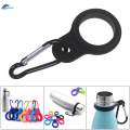 Silicone Water Bottle Holder Drink Mountaineering Carabiner Buckle Clip Traveling Outdoor Camping. 