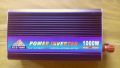 1000W POWER INVERTER / 12V DC To 220V AC Output Power Supply Inverter With 2Pcs Battery Cables Clips. 