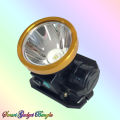 High-Power Rechargeable Led Headlamp With Built-In 18650 Battery - Waterproof Head Torch Light For Versatile Use.