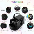 Remote control Bubble machine portable automatic support plug-in or battery or use mobile power bank 2 speed children's toy. 