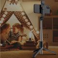 N08S Tripod Tongsis Bluetooth Remot Selfie Stick LED - Selfie Stick. 