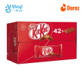 Kitkat 2 Finger Chocolate box- 42pcs (10rs). 
