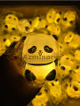 Panda Silicone Night Light, Patting Light, Elephant Baby Panda - for Room Decor, Gift for Child.