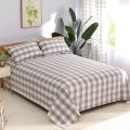 Crash Bed Sheet Traditional Cotton Old Coarse Cloth Single Student Dormitory Thickened Double Three-Piece Tatami Bed Sheet Wholesale. 