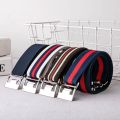 Men's and Women's Elastic Waistband Can Be Cut Short Adjustable Pant Belt Not Tight Belly Invisible Elastic Rubber Band Simple Jeans Belt. 