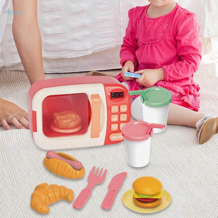 Kids%20Microwave%20Oven%20Toys%20Educational%20Pretend%20Toys%20and%20Food%20Accessories%20for%20Girls%20Boys%20-%20Image%202