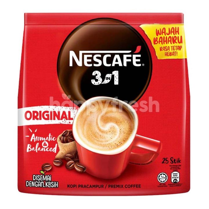 Nescaf Blend & Brew 3 In 1 Instant Coffee 1 Pack (25 Sticks) (Malaysia)
