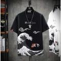 Jn Style Men's T-Shirt Fashion Streetwear 2022 Black  Hop T Shirt Men Tshirt Jnese Clothing Man M-5XL. 