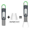 USB Rechargeable Multifunctional LED Flashlight Waterproof Rechargeable High Powerful Torch Light. 
