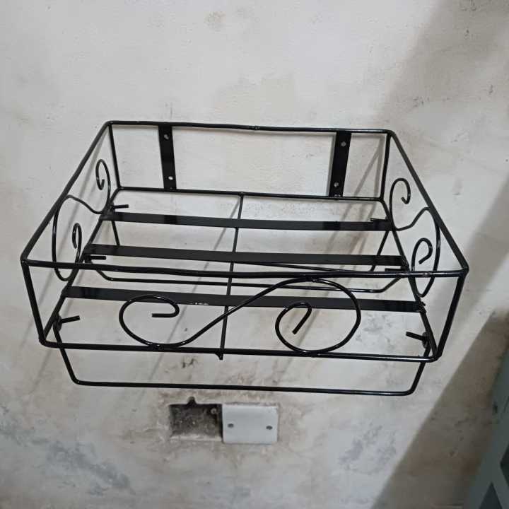 "Black%20Iron%20Quran%20Majid%20Rack%20with%20Zaynamaaz%20Holder%20%E2%80%93%20Wall-Mounted%20Square%20Design,%2012x10x3.5%20Inch%20%E2%80%93%20Easy%20to%20Install,%20Durable%20and%20Modern%20Storage%20%E2%80%93%201%20Pc"%20-%20Image%204
