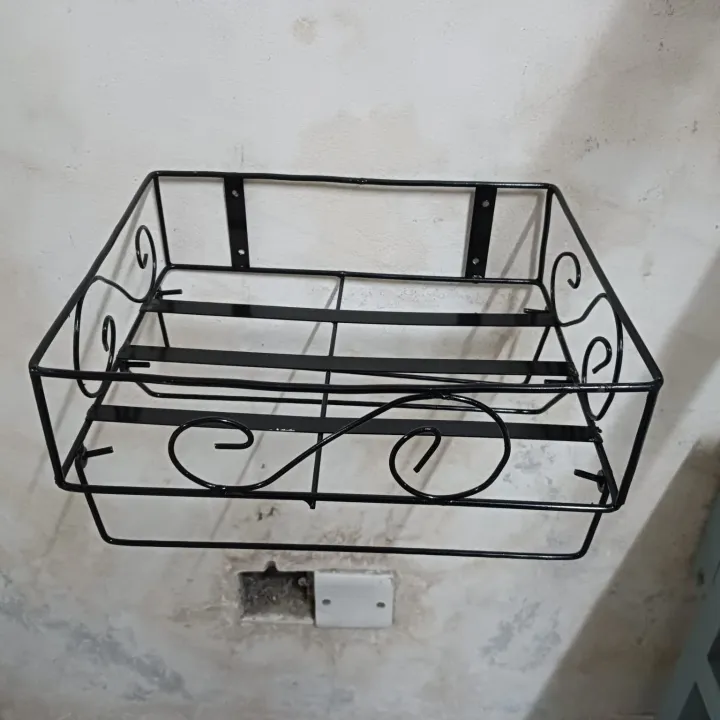 "Wall-Mounted%20Black%20Iron%20Quran%20Majid%20Rack%20%E2%80%93%20Square%20Design,%2012x10x3.5%20Inch%20with%20Zaynamaaz%20Holder%20%E2%80%93%20Durable%20Modern%20Storage%20%E2%80%93%201%20Pc"%20-%20Image%204