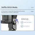 Q18 Desktop Selfie Stick Tripod with Fill Light Lamp Smart Tracking Tripod Gimbal Stabilizer 14 13 12 HUAWEI Samsung. 