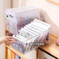 A6/A5/A4Mesh Zipper Pouch Document Bag Waterproof Zip File Folders School Office Supplies Pencil Case 1 PC Cosmetic Makeup Bags.