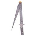 Heavy Duty Welding Taper Feeler Gauge Gage Depth Ruler Gap Hole Inspection. 