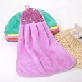 1 Pcs  Microfiber Hanging Kitchen Hand Towel Basin Towel 10×15 Inch. 