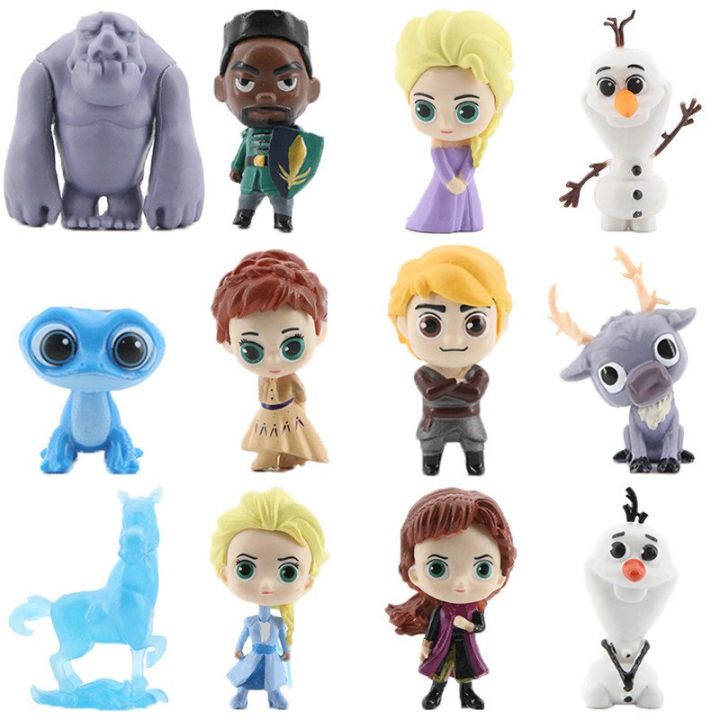 12%20Pcs%20Disney%20Frozen%202%20Princess%20Snow%20Queen%20Anna%20Elsa%20Action%20Figures%20Kristoff%20Sven%20Olaf%20Pvc%20Model%20Dolls%20Birthday%20Gift%20Toys%20-%20Image%202