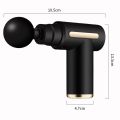 Mini Electric Massage Gun Portable Deep Tissue Massage Gun - Pain Relief USB Rechargeable Body Massager Message Gun Body Muscle Relief Massage Gun Fitness Portable Fascial Gun Deep Tissue Mini Massage Gun Message Gun Electric Message Gun.