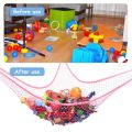 Child Toy Organizer Stuffed Organizer Crochet Hanging Hammock For Plushies Boho Storage Box For Toys Basket Children Cabinet Net. 