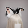 Bunny Ears Headband Party Cosplay Props Love Heart Rabbit Ears Headhoop Cute Realistic.
