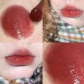 Lip Makeup Cosmetic Waterproof Non-stick Cup Lip Tint Long Moisturizing Jelly Lip Balm 6 Colors Colored Mirror Water Lipstick Repairing Lip Fine Lines Nourishing Lip Gloss. 