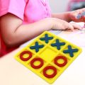 【Sooledead】（NEW）Tic Tac Toe Cognitive Learning Educational OX Chess Puzzle Game for Kids Family Party. 