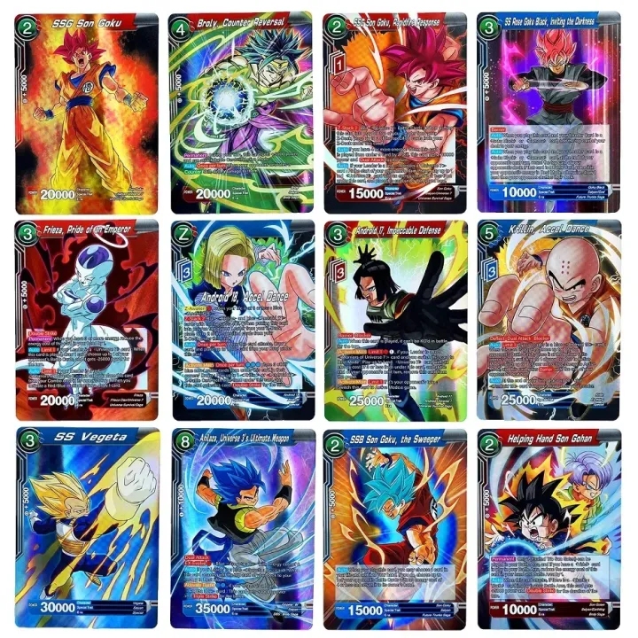 Dragon%20Ball%20Cards%20Shiny%20Son%20Goku%20Super%20Saiyan%20Series%20Signature%20Game%20Card%20Goku%20Classic%20Collection%20Toys%20Game%20Collection%20Card%20-%20Image%202
