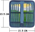 Giorgione Oil Color Wallet Brush Set 11 pcs.