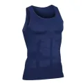 Men Lose weight slimming vest tops waist belt reduce belly stomach shapewear sture corrector t shirt  chest shaper. 