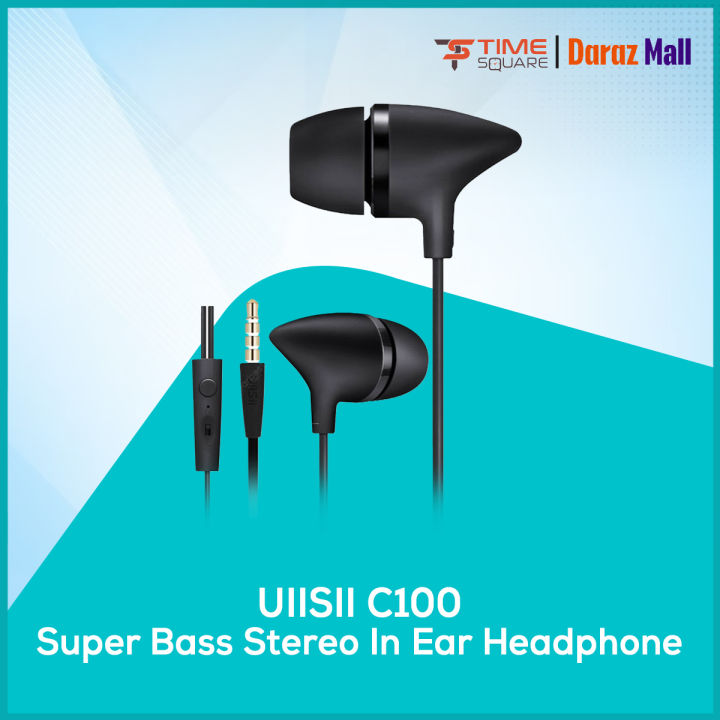 Uiisii%20C100%20Super%20Bass%20Stereo%20In%20Ear%20Headphone%20-%20Black%20-%20Image%202