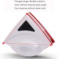 yunyu Double-sided window cleaner, triangular design with 2 m safety rope, no dead angle, large magnetic force for 15-24 mm glass thickness, glass wiper magnetic. 