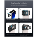 Phone Microscope Lens, 100X Phone Lens Nano Zoom for Android/ with LED UV Light/CPL/Universal Clip 100X. 