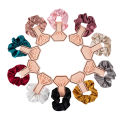Bridesmaid Gift Hair Scrunchies Team Bride To Be Haircircle Wedding Souvenir. 