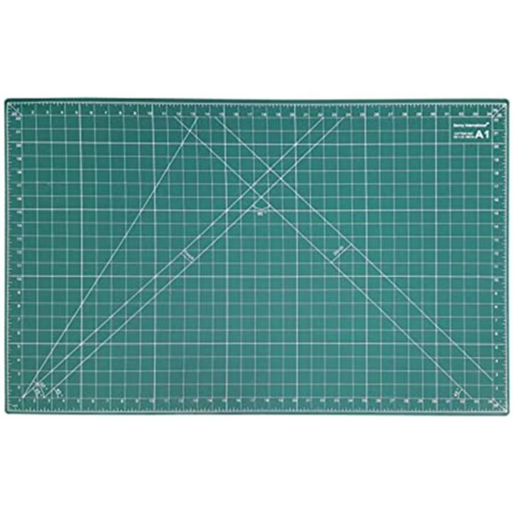 A1 (90X60cm) Cutting Mat Non Slip Self Healing Printed Grid Art & Craft Design