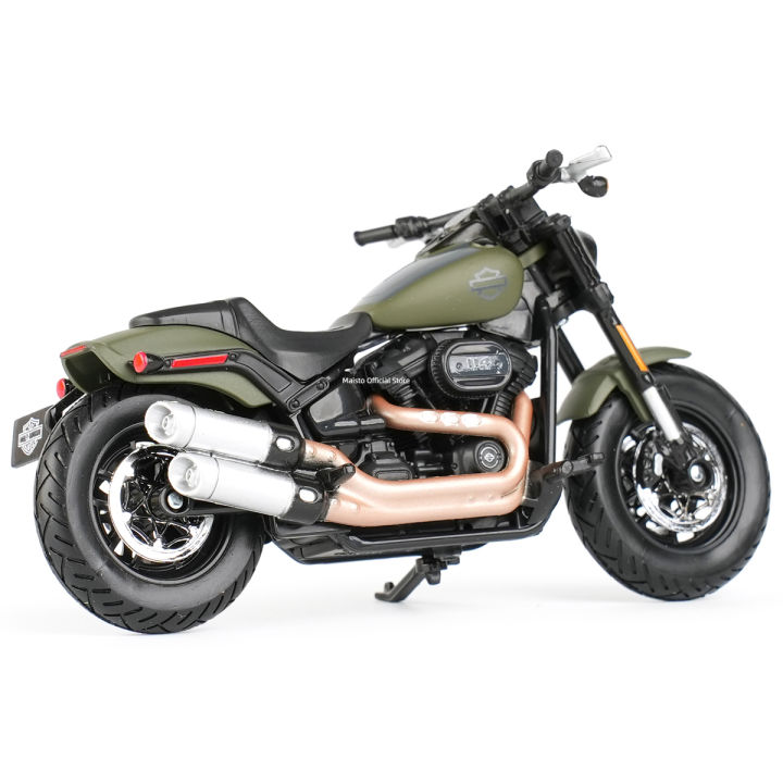 Maisto%201:18%20Harley-Davidson%202022%20Fat%20Bob%20114%20Die%20Cast%20Vehicles%20Collectible%20Hobbies%20Motorcycle%20Model%20Toys%20BunnyGarden%20-%20Image%204